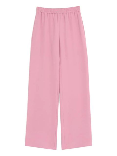 Valentino Garavani Cady elastic-waistband trousers - Pink - zdjęcie produktu nr 1