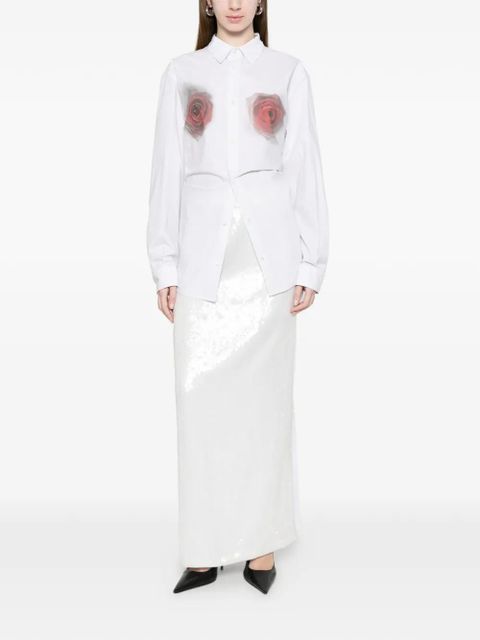 Moschino sequin maxi skirt - White - zdjęcie produktu nr 2