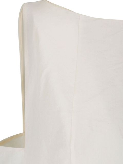 KHAITE Boat-neck dress - Neutrals - zdjęcie produktu nr 2