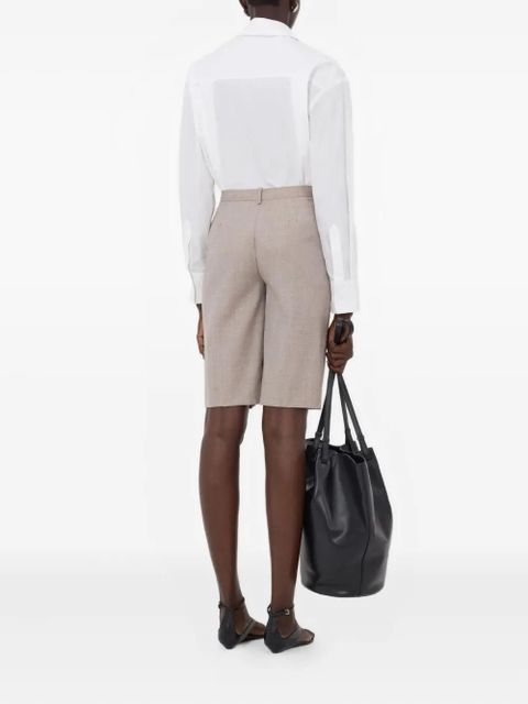 LouLou de Saison side-pocket knee-length shorts - Neutrals