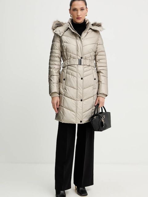 Morgan kurtka kolor beżowy zimowa GALEX1 - zdjęcie produktu nr 2