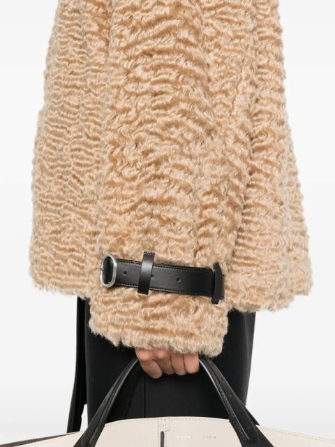 Jil Sander fur jacket - Brown