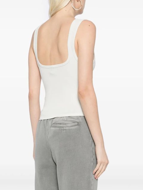 ENTIRE STUDIOS square neck tank top - White