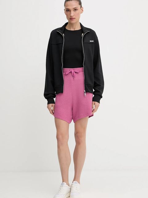 BOSS bluza damska kolor czarny gładka 50544177