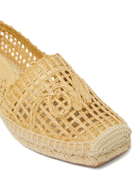 Weekend Max Mara woven espadrille flat - Neutrals