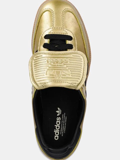 adidas Originals sneakersy Samba LT damskie kolor złoty JH5708