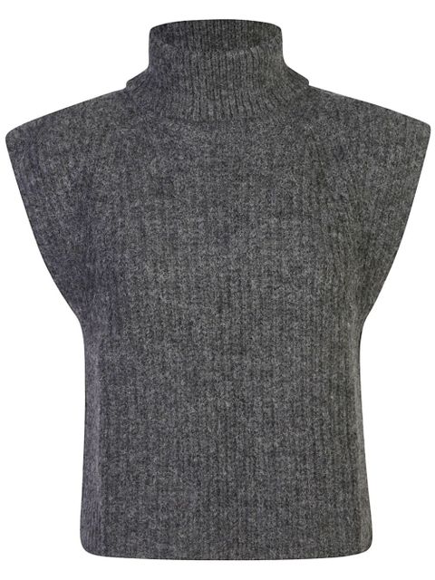 MARANT ÉTOILE Megan vest - Grey - zdjęcie produktu nr 1