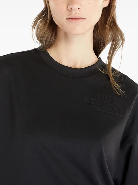The North Face logo-embroidered sweatshirt - Black