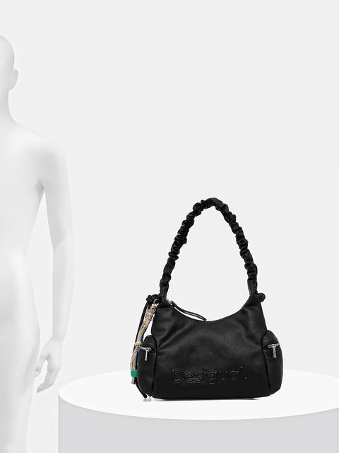 Desigual torebka HALF LOGO MONTVILLE B kolor czarny 25WAXP98