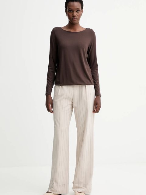 Marc O'Polo longsleeve kolor brązowy 511205252697