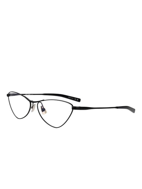 Saint Laurent Eyewear cat-eye frame glasses - Black - zdjęcie produktu nr 2