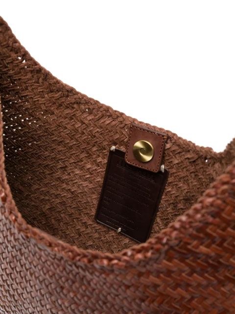 DRAGON DIFFUSION Luna Mezza shoulder bag - Brown