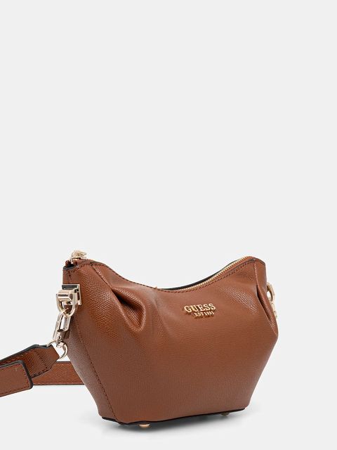 Guess torebka AMORETTE kolor brązowy HWBG78 98170