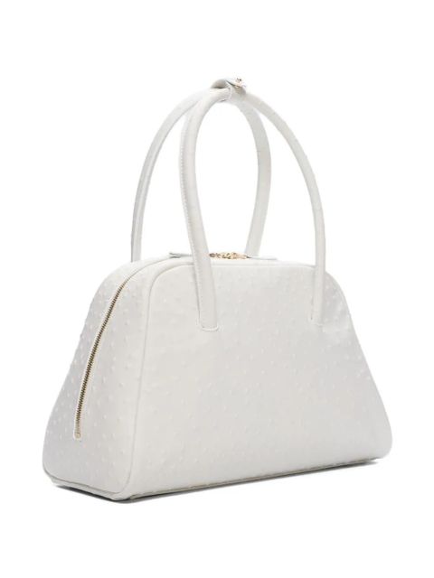 LouLou de Saison Atha leather shoulder bag - White