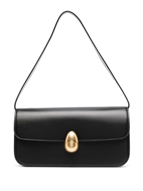 NEOUS polished-finish shoulder bag - Black - zdjęcie produktu nr 1