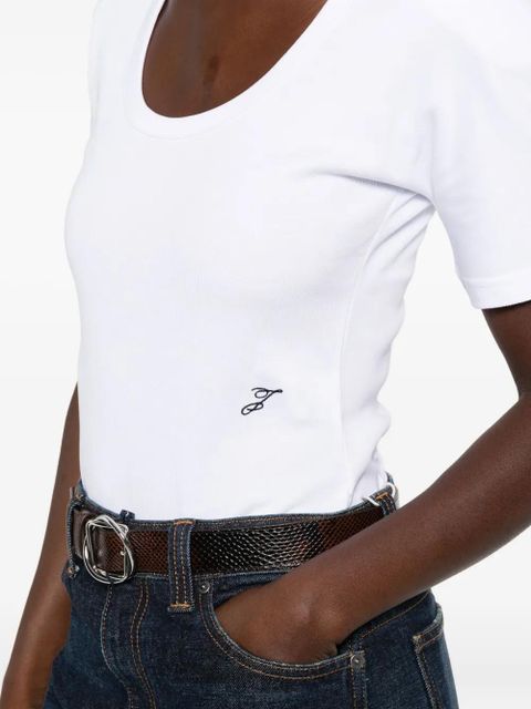 Jacquemus short sleeve body - White