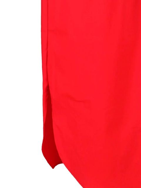 Lauren Ralph Lauren knot shirt dress - Red