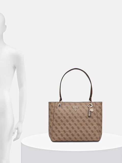 Guess torebka NOELLE kolor beżowy HWBG96 72250