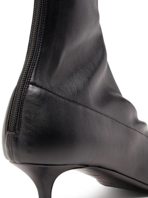 Diesel D-Venus leather boots - Black