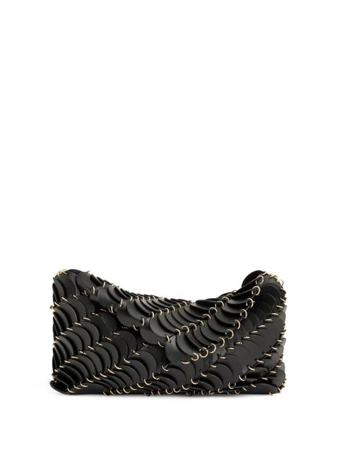 Rabanne Paco leather shoulder bag - Black - zdjęcie produktu nr 1