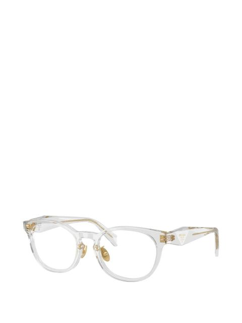 Prada Eyewear round-frame glasses - White - zdjęcie produktu nr 2