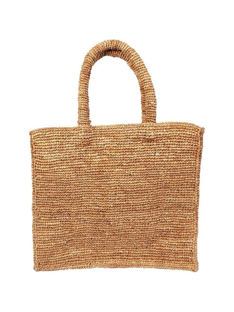 MC2 Saint Barth Colette raffia tote bag - Brown - zdjęcie produktu nr 2