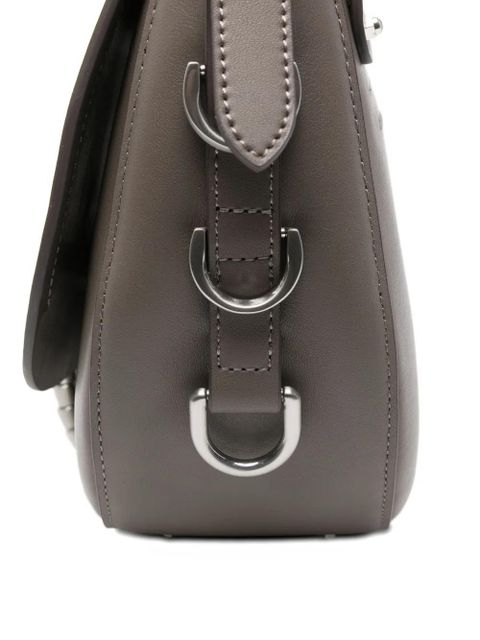 PINKO logo-detail cross body bag - Grey