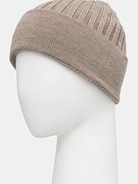 Emporio Armani czapka wełniana kolor beżowy EW003120 AF19981 - zdjęcie produktu nr 2