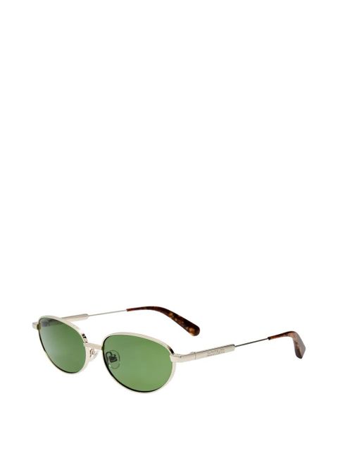 Jacquemus oval-frame sunglasses - Silver - zdjęcie produktu nr 2