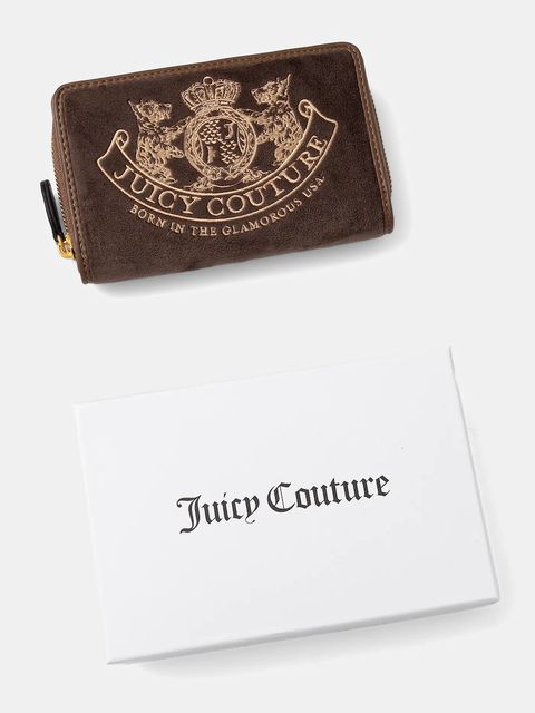 Juicy Couture portfel Twig Narrative damski kolor brązowy WIJTG8991WZC