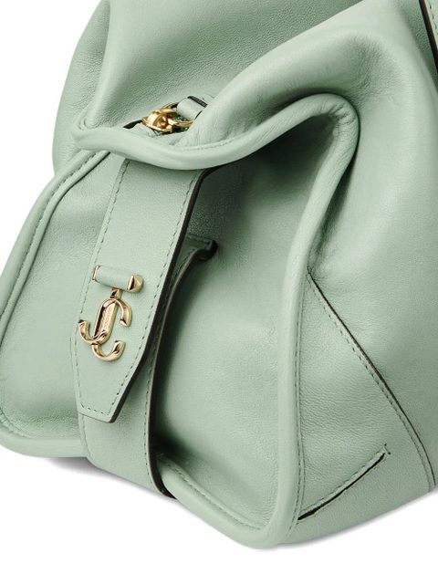 Jimmy Choo Bar Filo logo-detail tote bag - Green