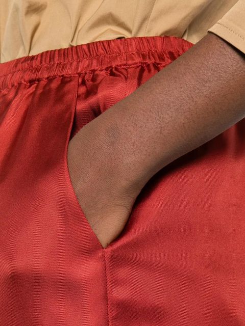 LouLou de Saison elasticated trousers - Red