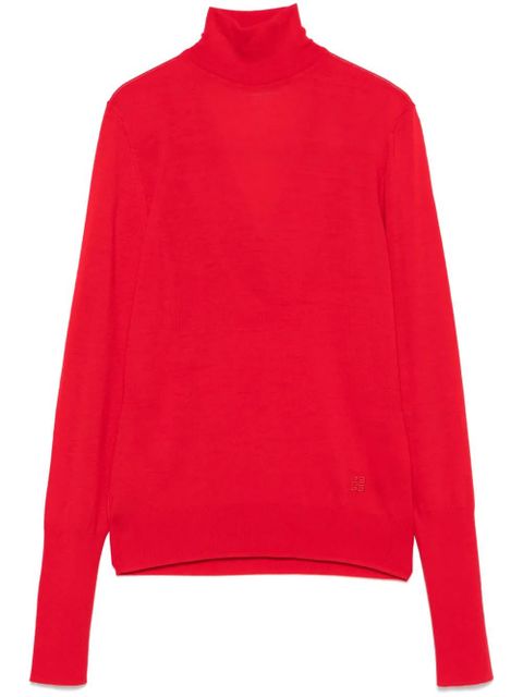 Givenchy open-back wool sweater - Red - zdjęcie produktu nr 1