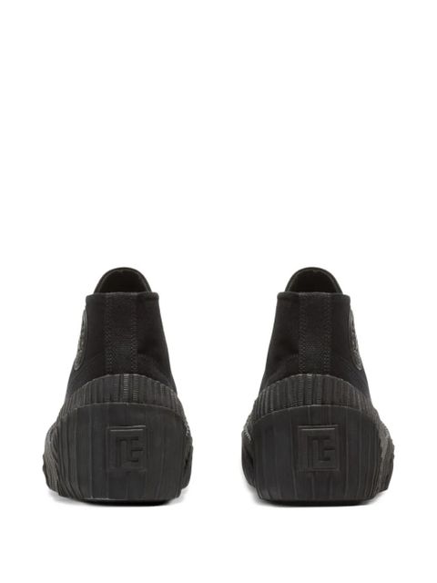 Balmain Riff canvas sneakers - Black