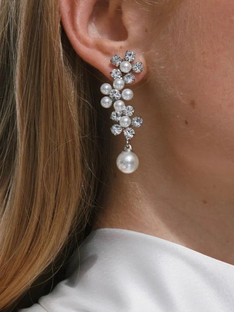 Jennifer Behr Zaya earrings - Silver