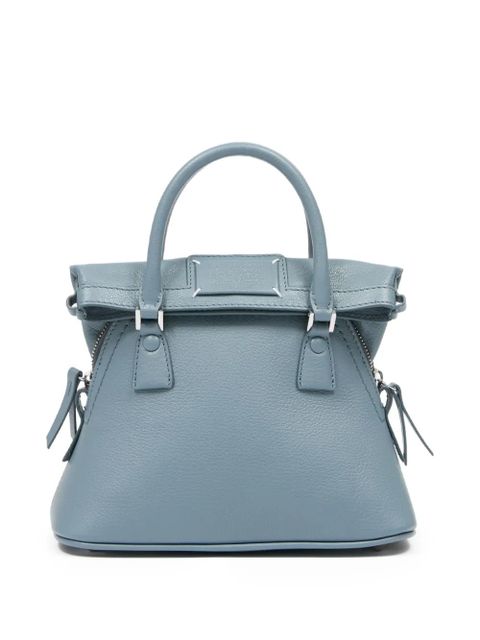 Maison Margiela micro 5AC tote bag - Blue
