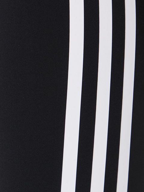 adidas Performance szorty treningowe Optime TrainIcons 3-Stripes H64228 damskie kolor czarny z nadrukiem high waist