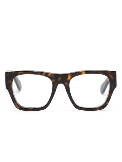 Chloé Eyewear square-frame glasses - Brown - zdjęcie produktu nr 1