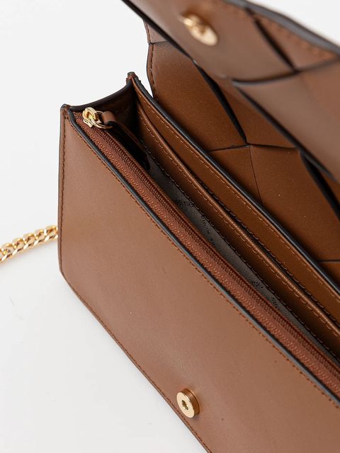 MICHAEL Michael Kors torebka skórzana kolor brązowy 32S5GJ6C8L