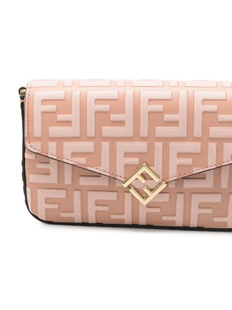 FENDI FF Diamonds cross body bag - Pink