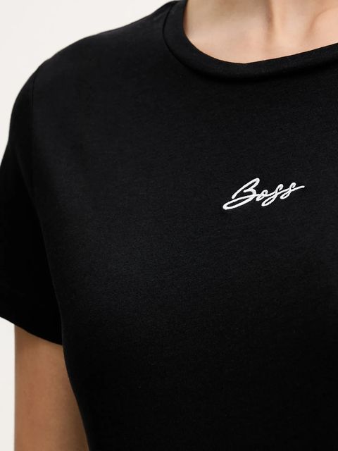 BOSS Orange t-shirt bawełniany C Elove embro