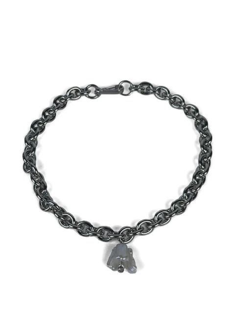 Simone Rocha pearl-pendant chain necklace - Silver - zdjęcie produktu nr 1