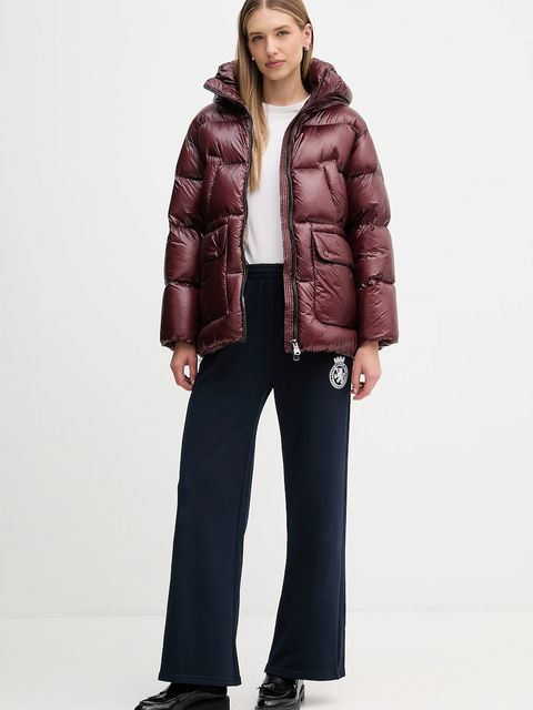 Hetrego kurtka puchowa DAILA kolor bordowy zimowa oversize 8P780 - zdjęcie produktu nr 2