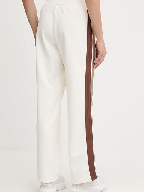 Guess spodnie dresowe FABIA damskie kolor beżowy z aplikacją V5BB24 KCX22