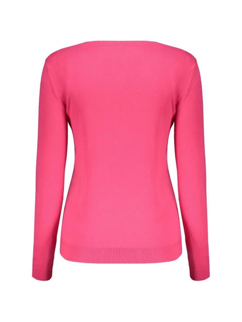 Valentino Garavani logo-intarsia sweater - Pink - zdjęcie produktu nr 2