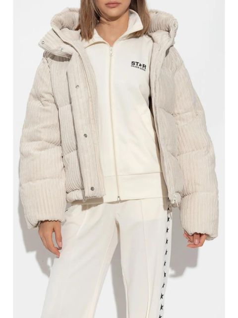 Golden Goose padded hoodie jacket - Neutrals - zdjęcie produktu nr 2