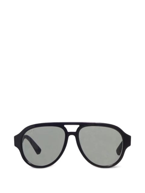 Gucci pilot-frame sunglasses - Black - zdjęcie produktu nr 1