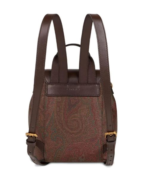 ETRO small Arnica paisley backpack - Brown - zdjęcie produktu nr 2