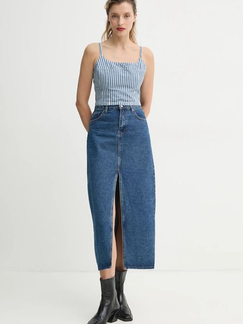Levi's top jeansowy JADINE DENIM CAMI TANK - zdjęcie produktu nr 1
