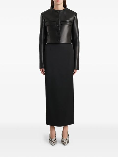 KHAITE pencil skirt - Black - zdjęcie produktu nr 2